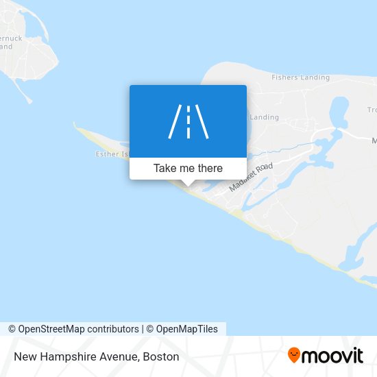 New Hampshire Avenue map