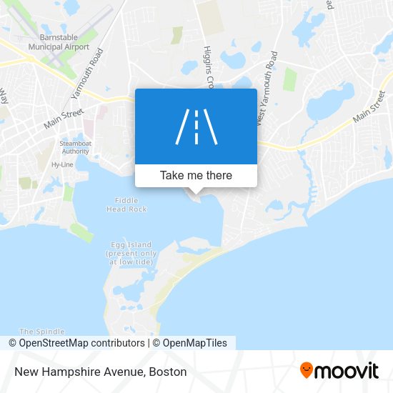 New Hampshire Avenue map