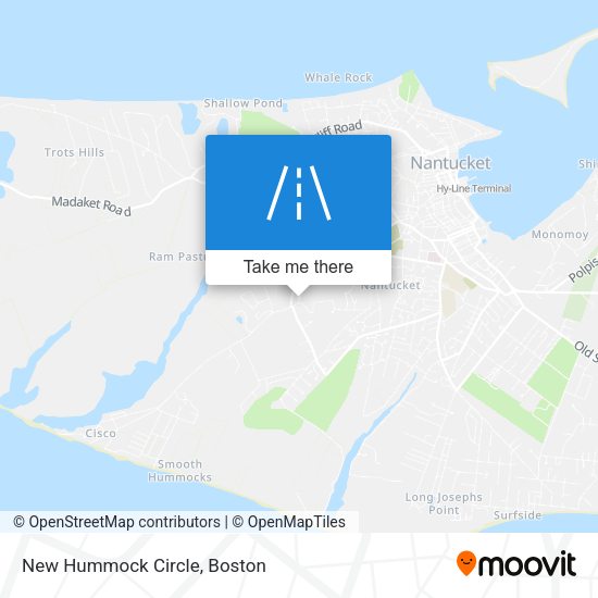 Mapa de New Hummock Circle