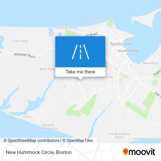 New Hummock Circle map