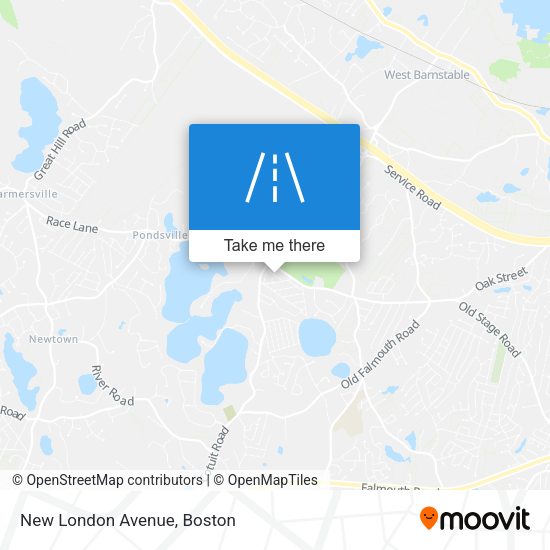 Mapa de New London Avenue