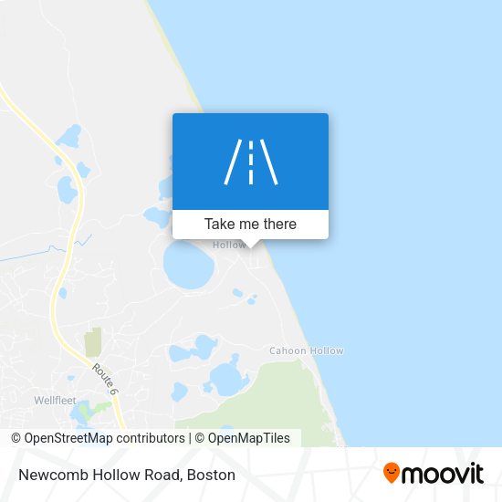 Mapa de Newcomb Hollow Road