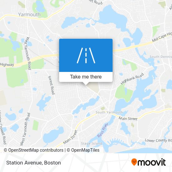 Mapa de Station Avenue