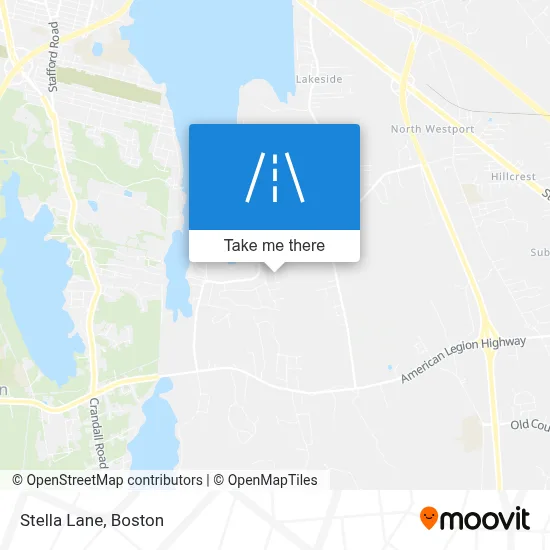 Stella Lane map
