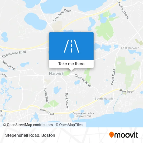 Stepenshell Road map