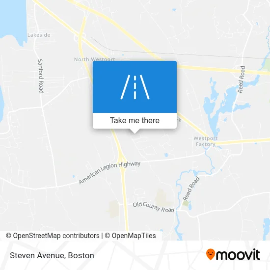Steven Avenue map
