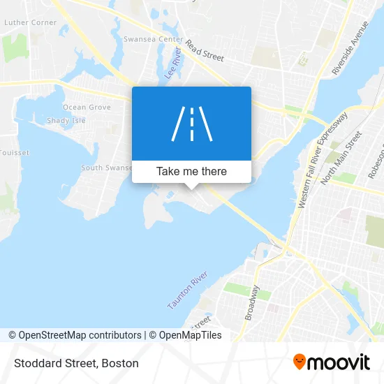 Stoddard Street map