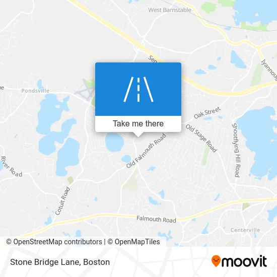 Stone Bridge Lane map