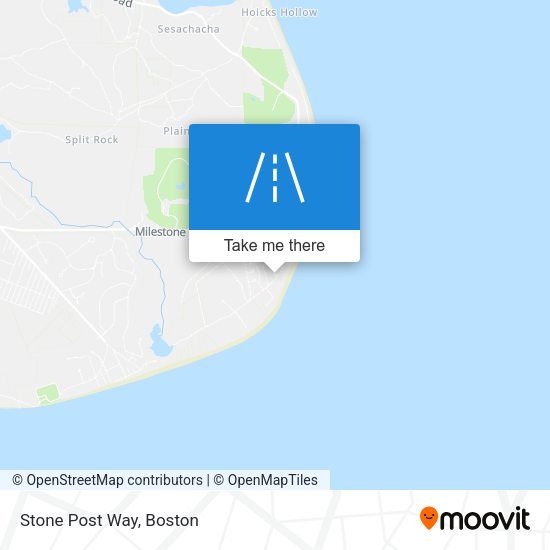 Mapa de Stone Post Way