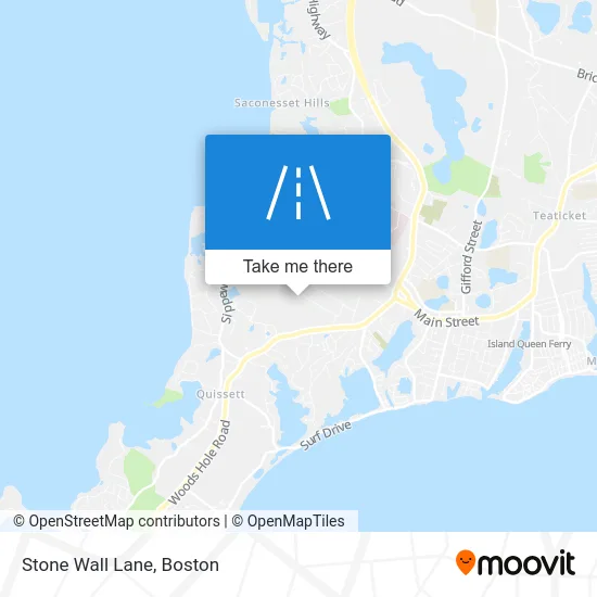 Stone Wall Lane map