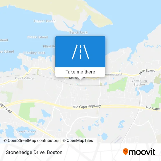 Stonehedge Drive map