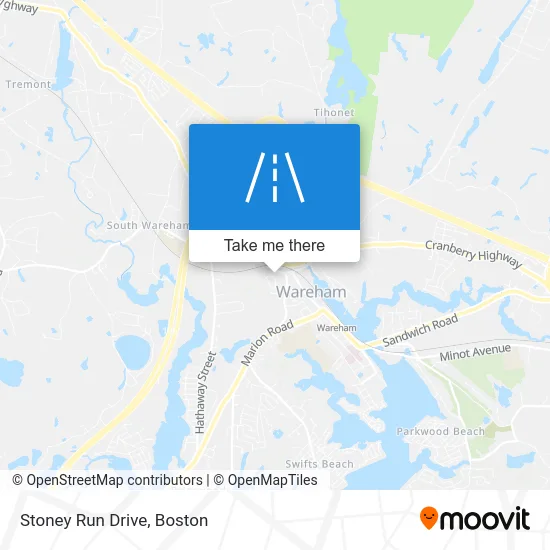 Stoney Run Drive map