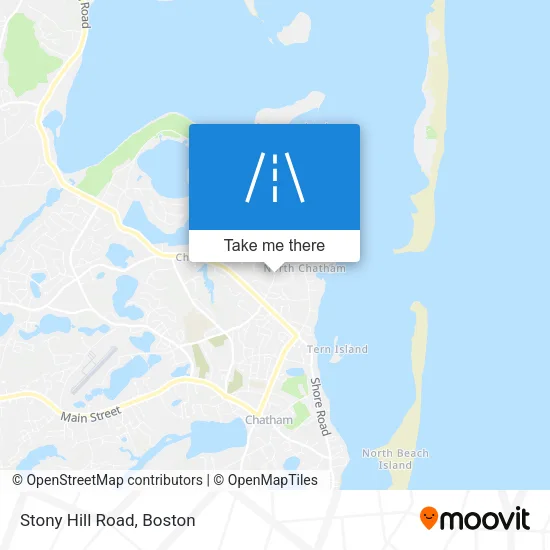 Stony Hill Road map