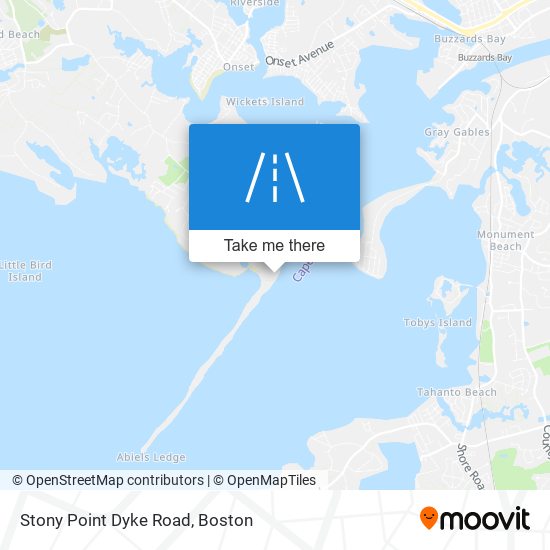 Mapa de Stony Point Dyke Road