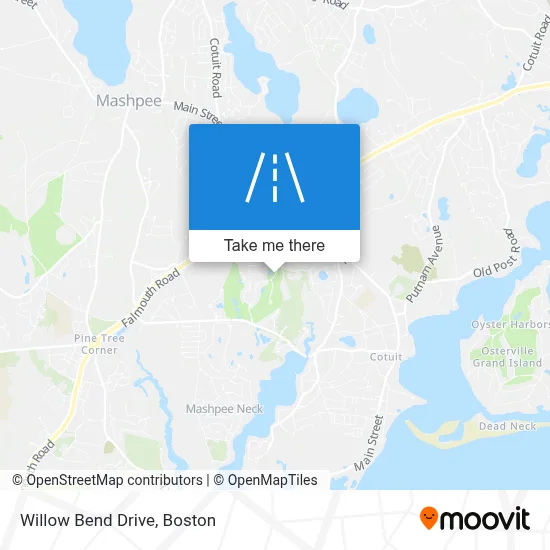 Willow Bend Drive map