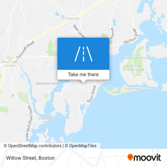Willow Street map