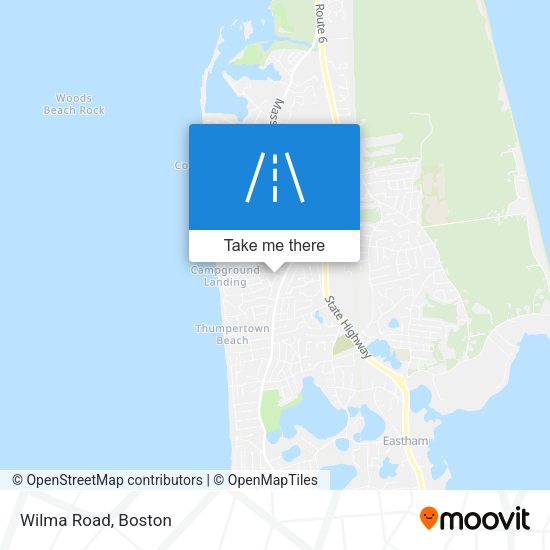 Mapa de Wilma Road