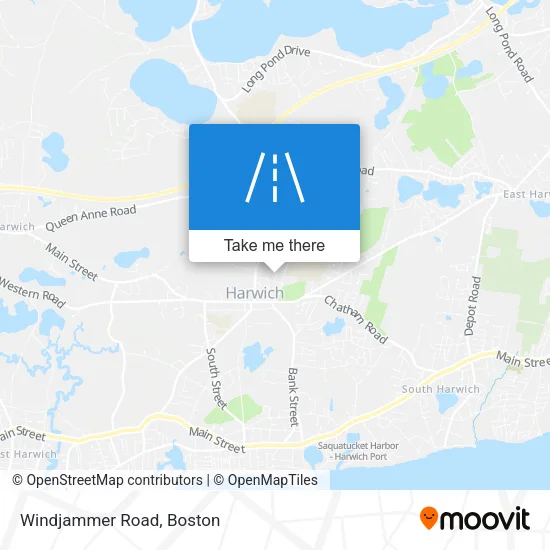 Windjammer Road map
