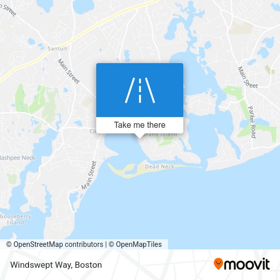 Mapa de Windswept Way
