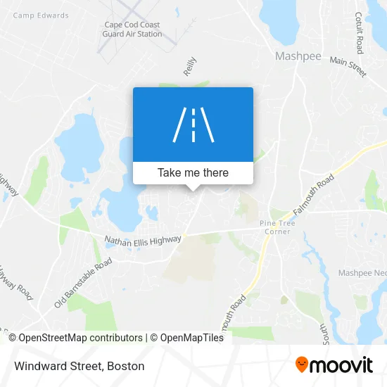 Windward Street map