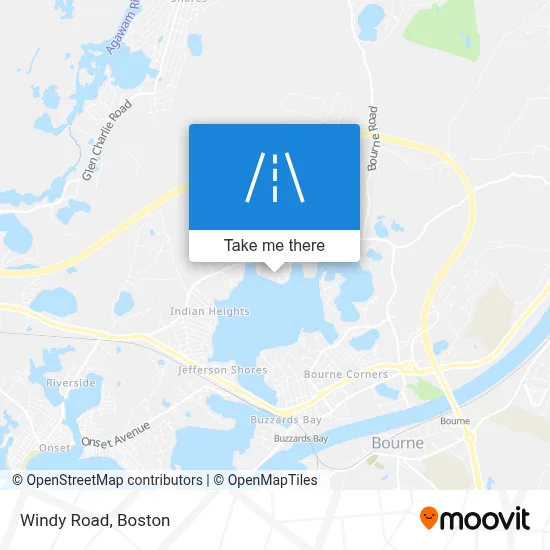 Windy Road map