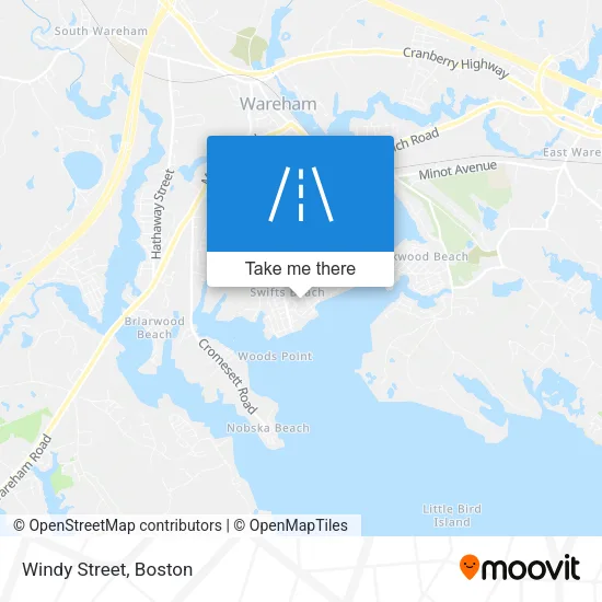Windy Street map