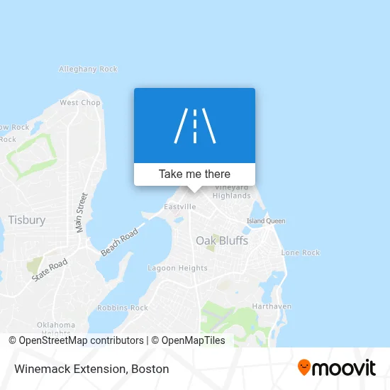 Winemack Extension map