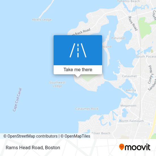 Mapa de Rams Head Road
