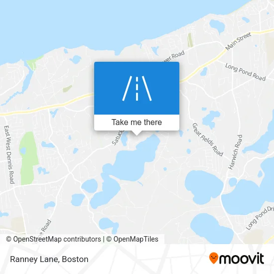 Ranney Lane map