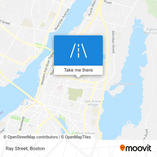 Ray Street map