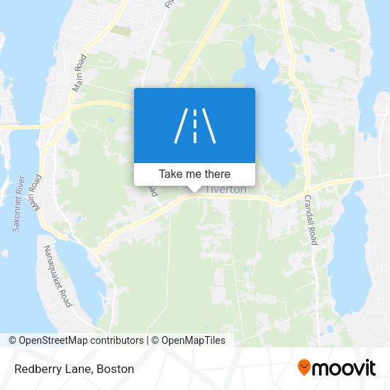 Mapa de Redberry Lane