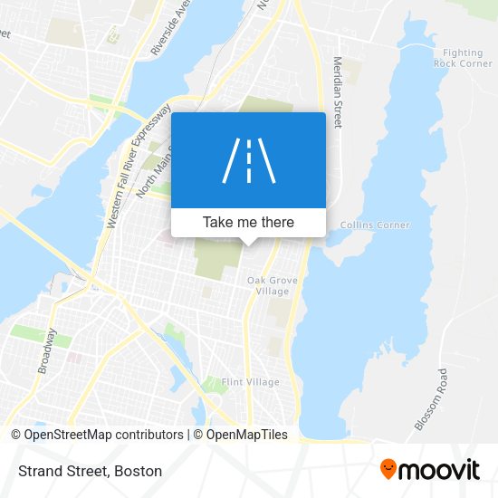 Mapa de Strand Street