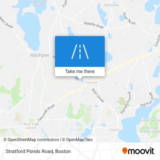 Stratford Ponds Road map