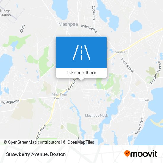 Mapa de Strawberry Avenue