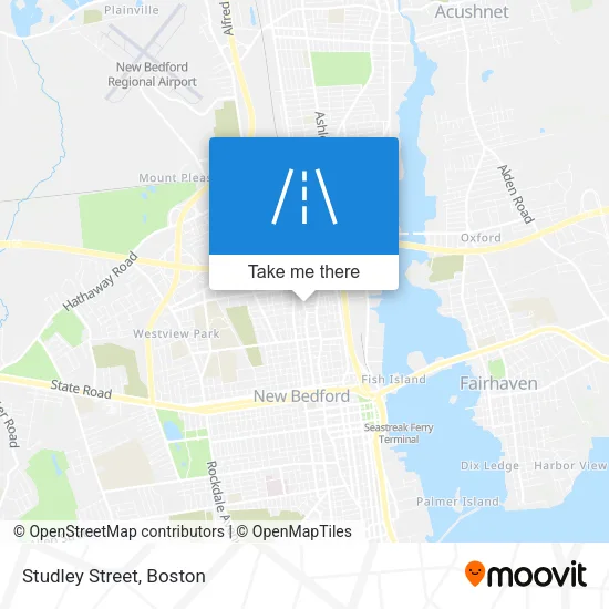 Studley Street map
