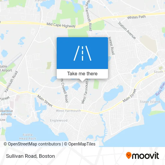 Sullivan Road map