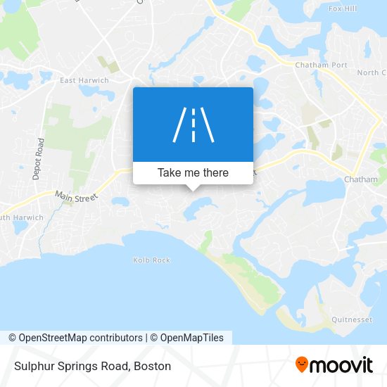 Sulphur Springs Road map