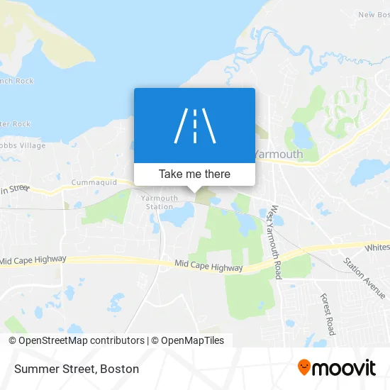 Summer Street map
