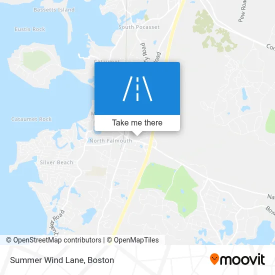 Summer Wind Lane map