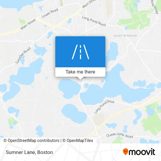 Sumner Lane map