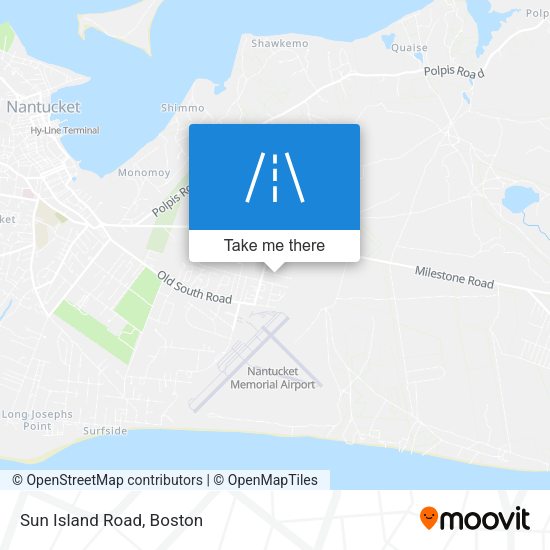 Mapa de Sun Island Road