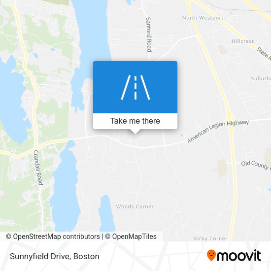Mapa de Sunnyfield Drive