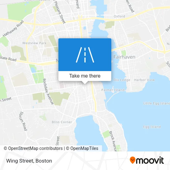 Wing Street map