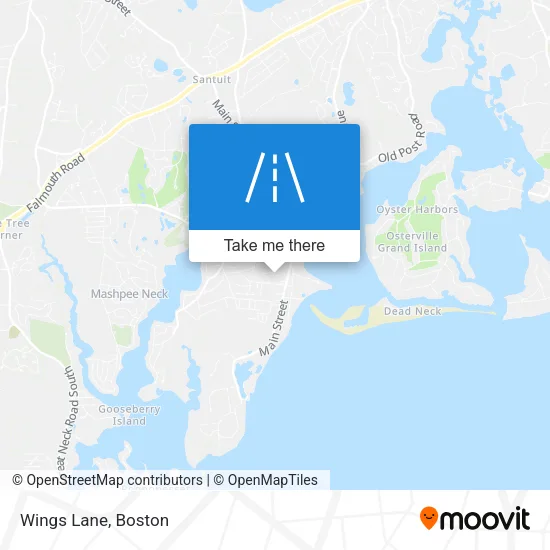 Wings Lane map