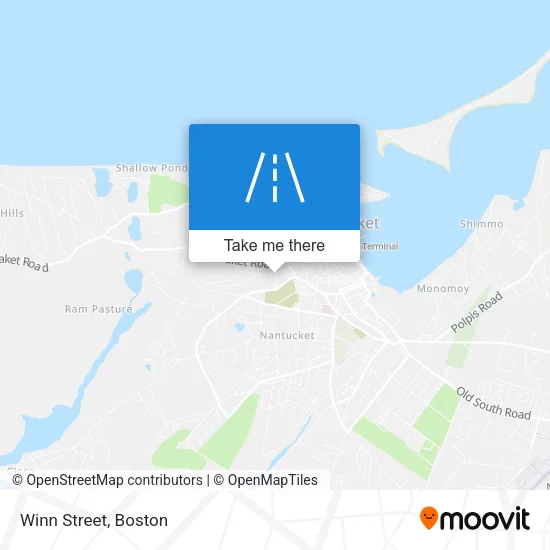 Winn Street map