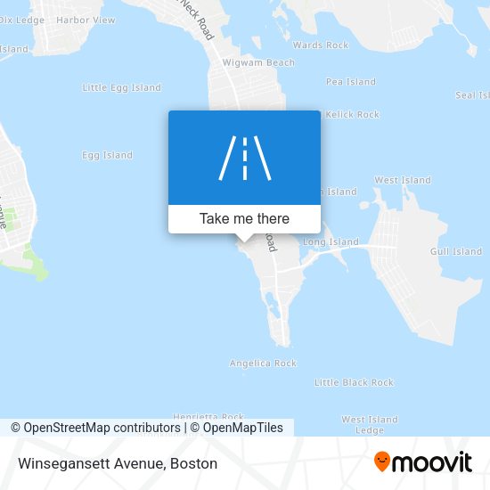 Winsegansett Avenue map