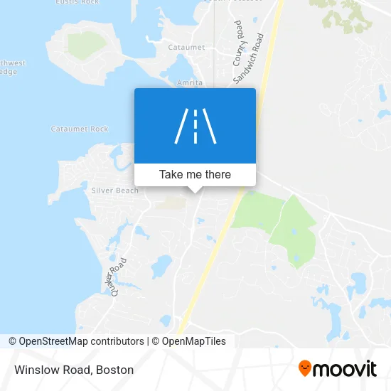 Winslow Road map