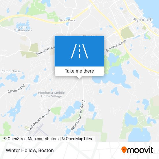 Mapa de Winter Hollow