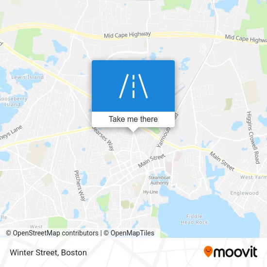 Winter Street map