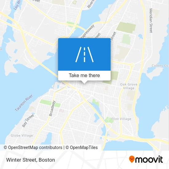 Winter Street map